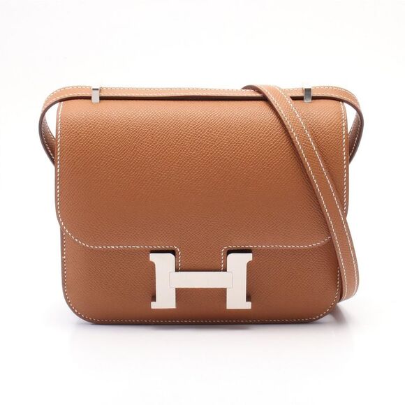 Hermes Epsom Constance 3 Mini Shoulder Bag WMU862UP Stamp W (2024) - Picture 1 of 5